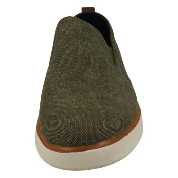 Hush Puppies Mens Hush Puppies Lightweight Canvas Shoes Danny Slip On