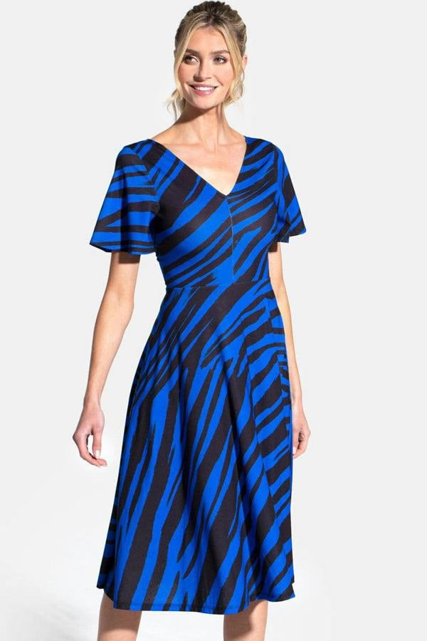 HotSquash Fit and Flare Midi dress