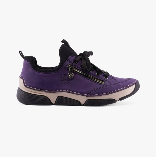 Rieker 45973-30 Womens Shoes - Purple