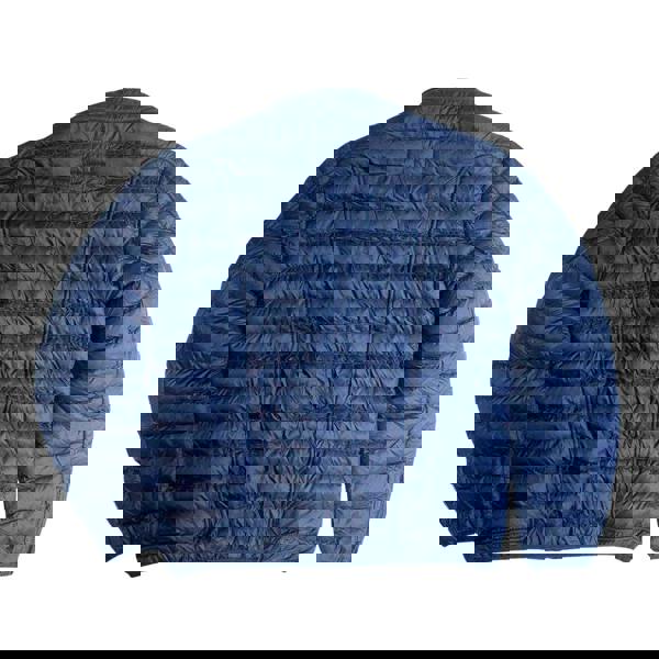 Diesel Mens Plain Padded Jacket - Navy Blue - 