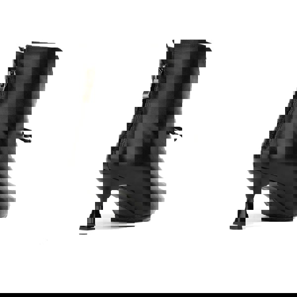 Embassy London Regent - Black - Women's Leather Ankle Boot with kitten heel