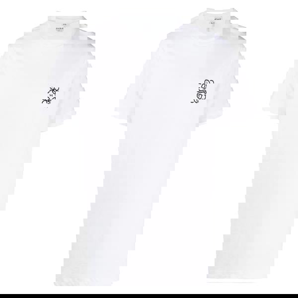 Loewe Anagram Embroidered Logo T-Shirt   in  White