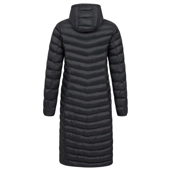 Mountain Warehouse Womens/Ladies Florence Extra Long Padded Jacket - Black