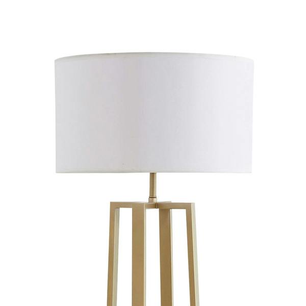 Pagazzi Lighting Savine Champagne Gold Floor Lamp
