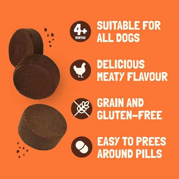 Rosewood Pill Treats for Dogs 80g