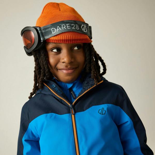 Dare 2B Childrens/Kids Piste Two Tone Ski Jacket - Athletic Blue - 