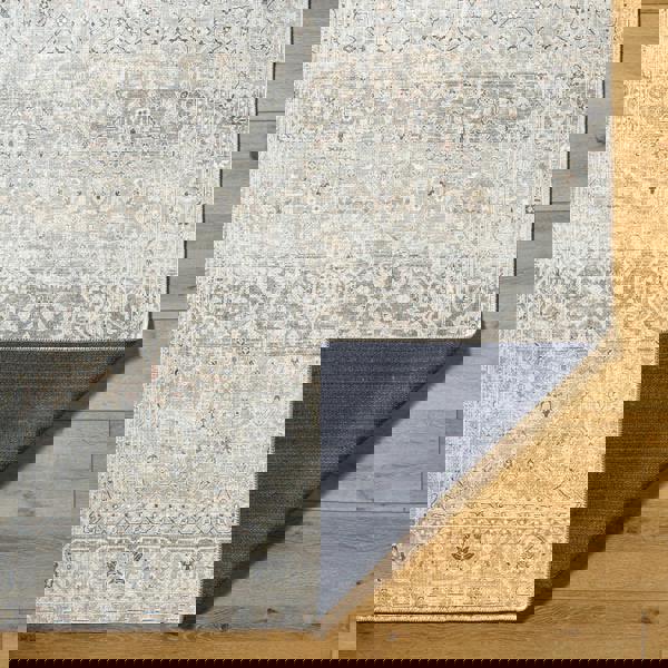 Livabliss Our Pnw Home Rainier-Washable Brown Green Traditional Vintage Boho Rug