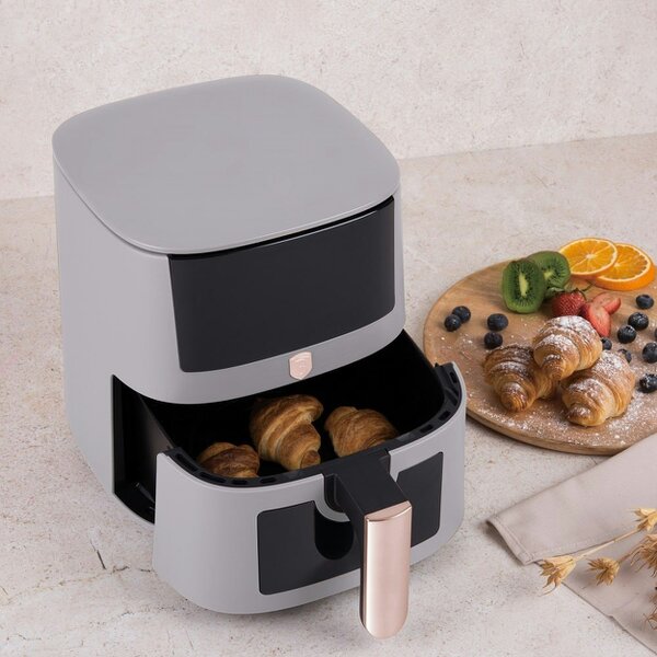 Berlinger Haus Air fryer, 5 L, visible window Berlinger Haus BH9491 Taupe