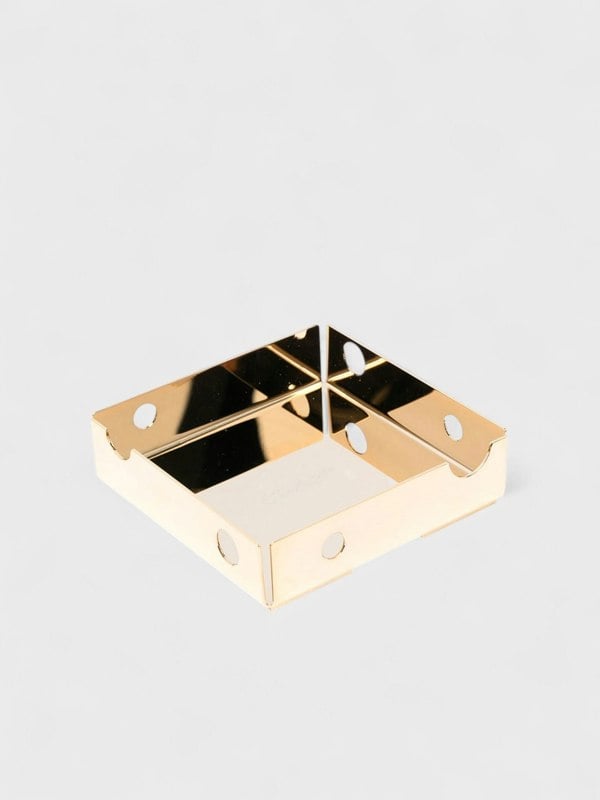 Off - White Meteor Steel Ashtray Gold - Supplied FashionOff - White