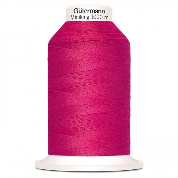 Gutermann Miniking Overlocker Thread 1000m Polyester Thread Suitable For Dressmaking