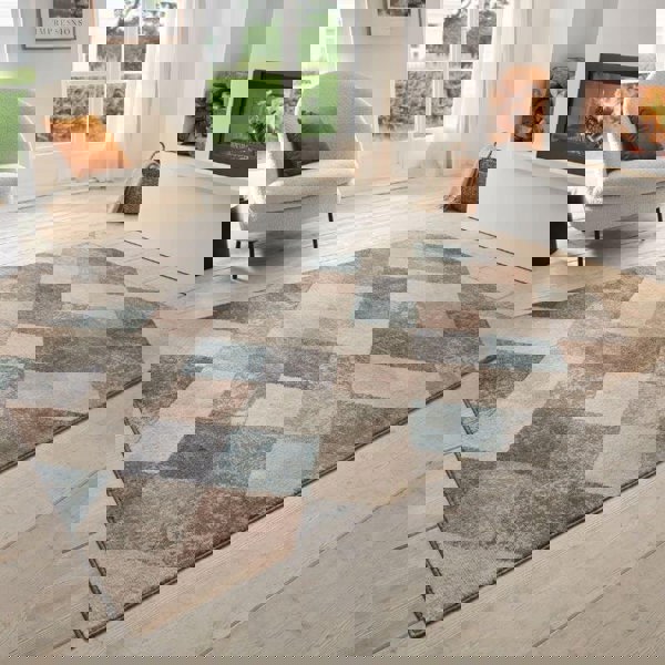 The Rugs Terrain Designer Shortpile Rug Bakke – Geometric