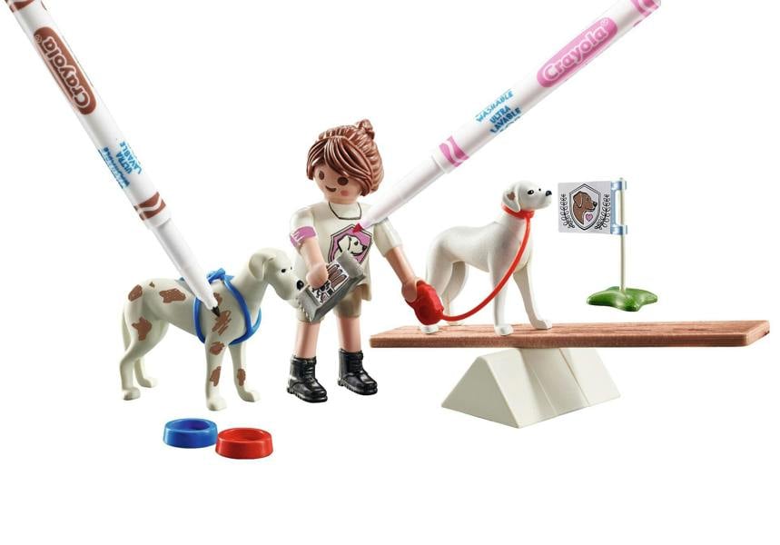 Playmobil Color Dog Training - 71517 Playset