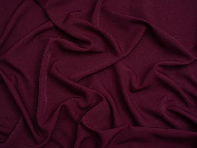 Minerva Core Range Minerva Soft Touch Crepe Fabric - Plain Design Dressmaking Fabric, 110 cm / 44" Wide - per metre