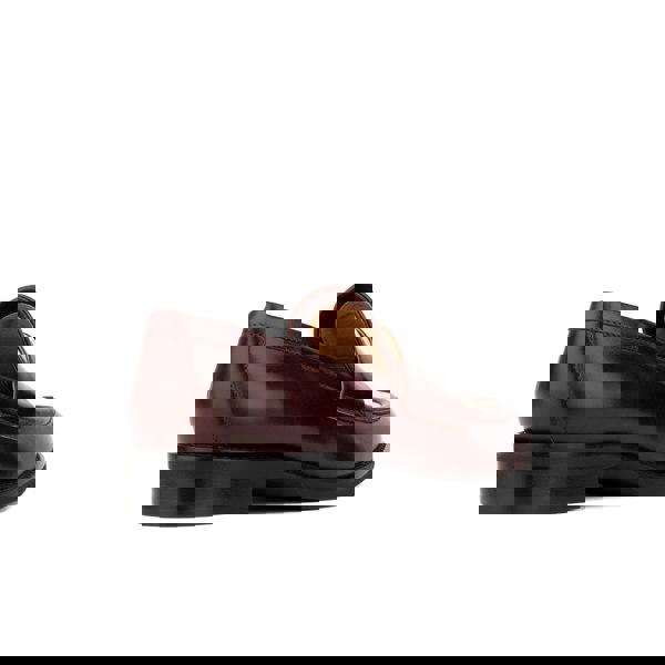 Embassy London Kay - Burgundy & Cream - Women's leather dressy almond toe loafer in Burgundy & Cream