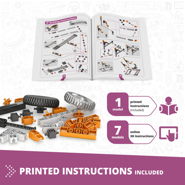 Engino STEM Newton's Laws: Inertia, Momentum, Kinetic & Potential Energy