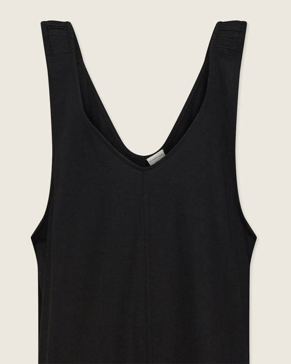 Grace Black Wide Leg Jumpsuit- image 3