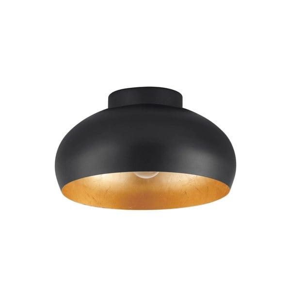 EGLO Mogano 2 Ø 28cm Black/Gold Ceiling Light