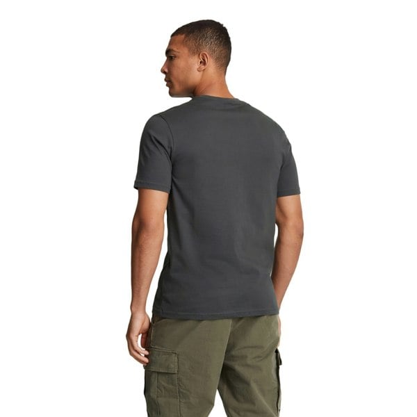 Lyle & Scott Mens Plain T-Shirt - Gunmetal