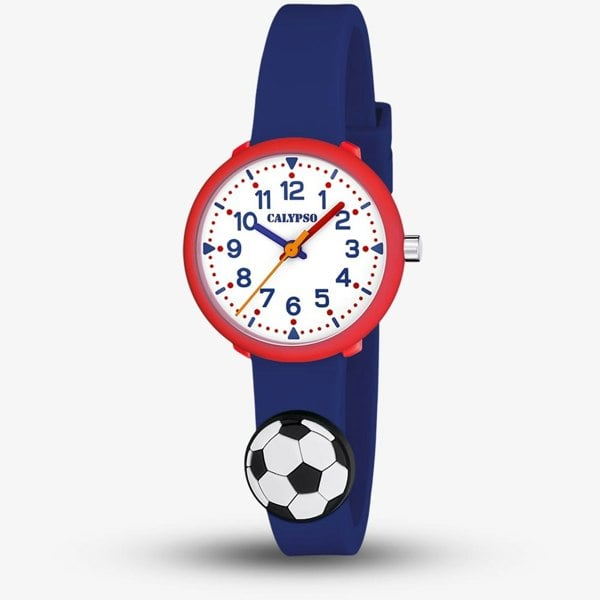 Calypso Boys Blue Football Kids Watch K5845/6