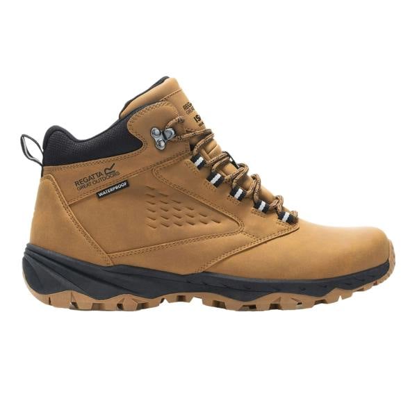 Regatta Mens Amble Waterproof Walking Boots - Tan - 