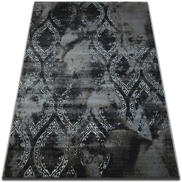 RugsX Vogue Rectangular Rug - Stylised Distressed Damask