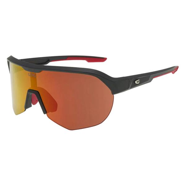 GOG Eyewear Elektra Polarised UV400 Lifestyle Sunglasses with Mirror Metal-Accent Frame - One Size - Matt Brown Demi/gold