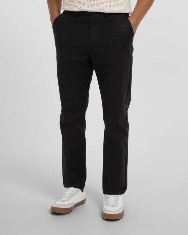 Steel & Jelly Smart Slim Fit Cotton Stretch Chino Trousers