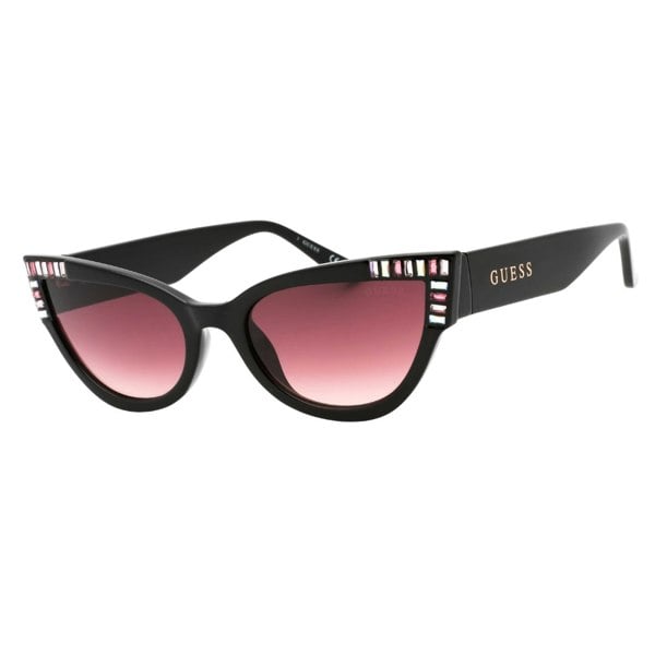 Guess GU7901 01T shiny black  / gradient bordeaux Sunglasses One Size