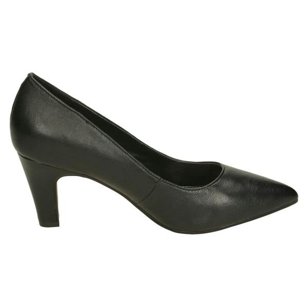 Leather Collection Ladies Leather Collection Court Shoes