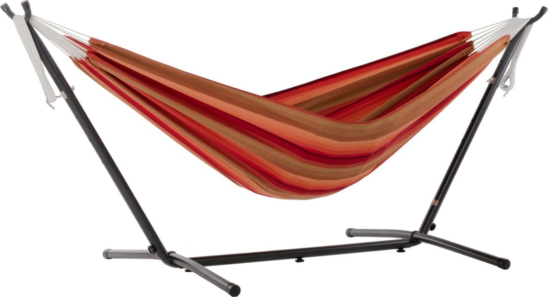 Vivere's Combos - Sunbrella Sunset Hammock with Stand (8ft)