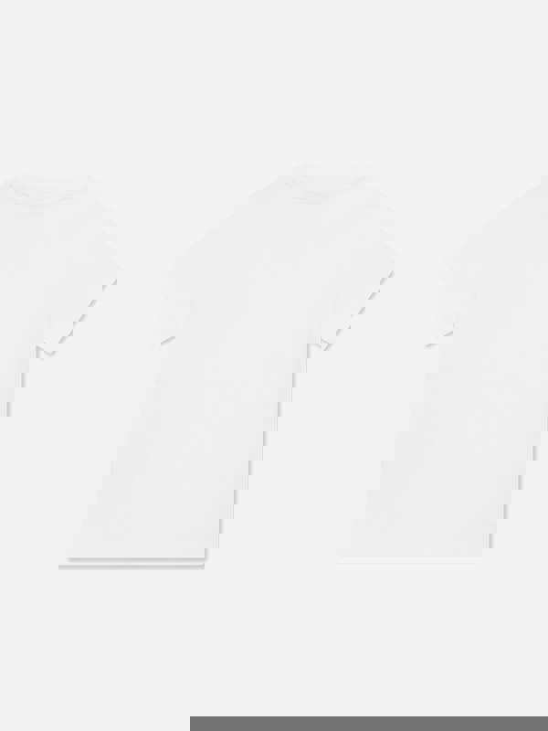 Moncler Enfant Boys Logo T-Shirt in White