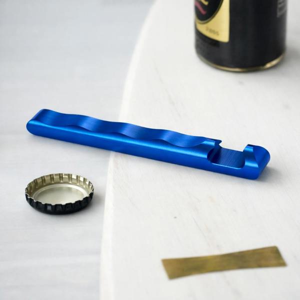 Breed Wave Bottle Opener - Blue - BRDWAVE-02