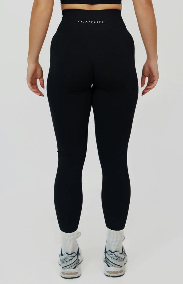 V3 Apparel Tempo 3-Piece Seamless Set - Black