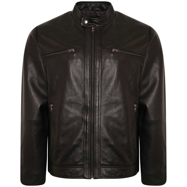 Pelle D’annata Walter Leather Jacket in Black