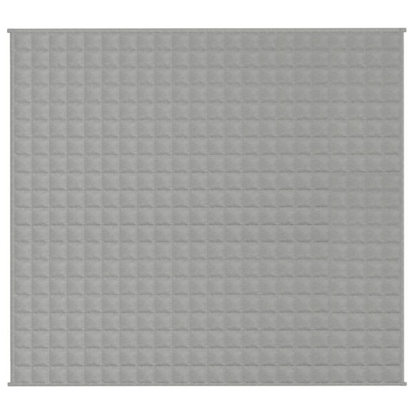 Berkfield Weighted Blanket Grey 200x220 cm 9 kg Fabric