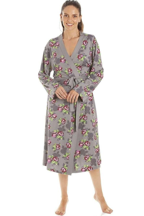 Womens Floral Print Spandex Knee Length Wraps