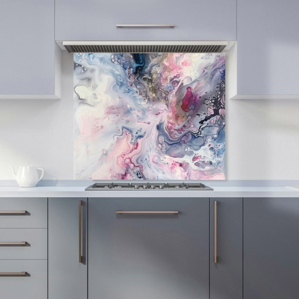 Warren Reed - Designer Ethereal Swirls: Dreams In Motion Kitchen Splashback