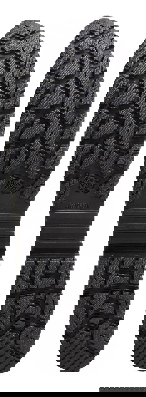 Red Wing Shoes Red Wing VersaPro 3028 Mens 6" Waterproof S7S Safety Ankle Boots, close-up of the shoe sole showing a rugged, slip-resistant tread pattern.