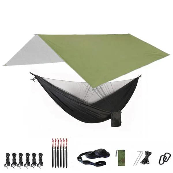 OLPRO Portable Hammock with Canopy & Bug Net