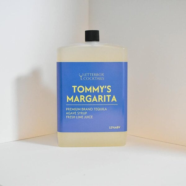 Letterbox Cocktails Tommy's Margarita Mini Cocktail – Premium Letterbox Cocktail Gift (100ml)