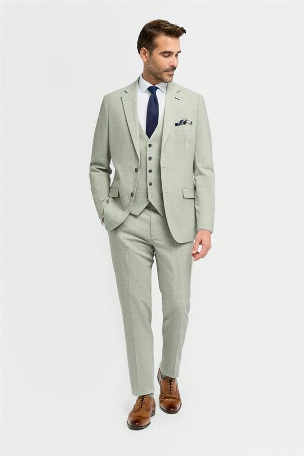 House of Cavani Camden Sage Blazer