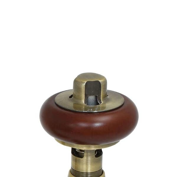 West Radiators Faringdon Traditional Thermostatic Radiator Valve - Antique Brass (Angled TRV)