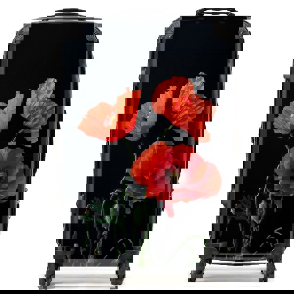 Warren Reed Poppies Suitcase