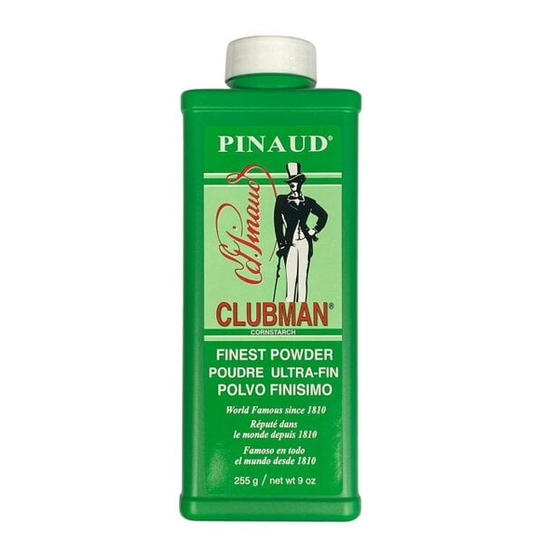 Clubman Pinaud Finest Powder Talc + Whiskey Woods Finest Powder Talc 255g