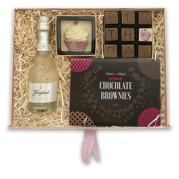 CHOC ON CHOC Birthday Brownie Hamper