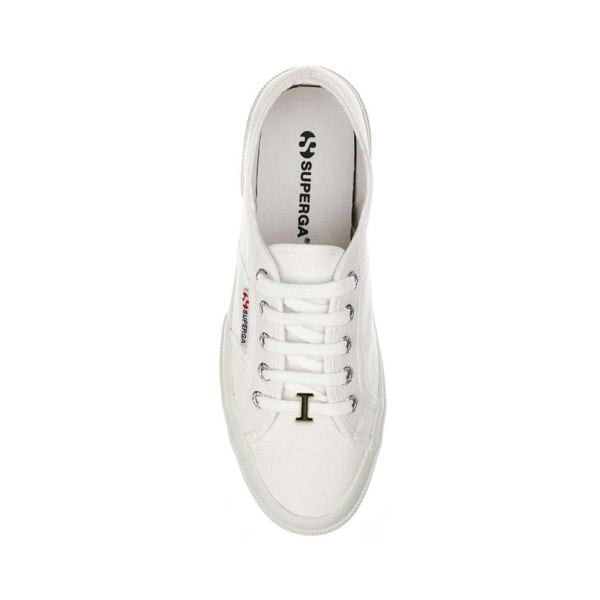 Superga Letter I Metal Logo Shoe Charm - Black/Gold