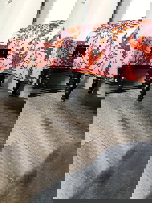 ISTOOLS Printed Fabric Bespoke Footstool – Comfort Meets Style (Non-Storage)