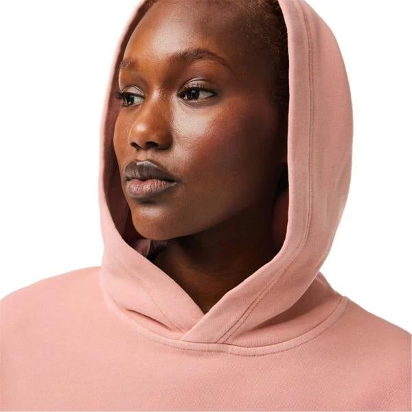Lacoste Womens/Ladies Embroidered Logo Oversized Hoodie - Pink - 