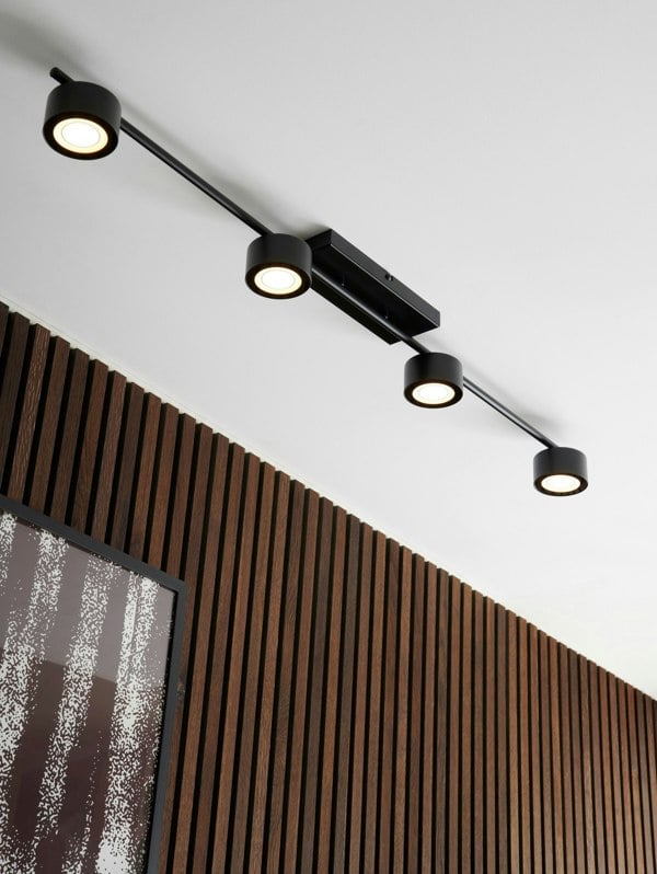 Nordlux Clyde 4-Rail | Spot light | Black