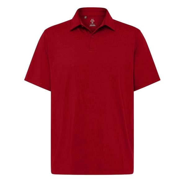 Under Armour Mens T2G Polo Shirt - Red - 